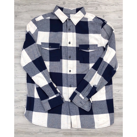 Mossimo Supply Co. Other - Men’s Blue and white checker  long sleeve